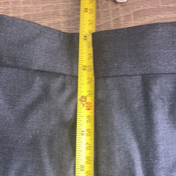 Mens Brooks Brothers Regent Fit Charcoal Reda Flexo Merino Wool Trousers 42x27 - Picture 7 of 13